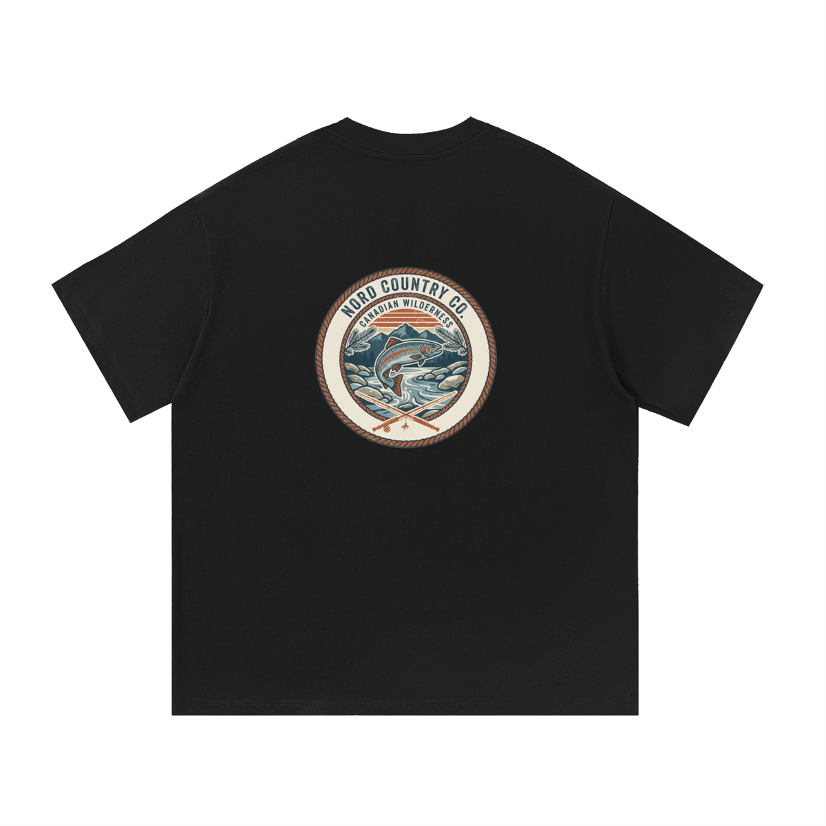 Essential Cotton T-Shirt - Fishing