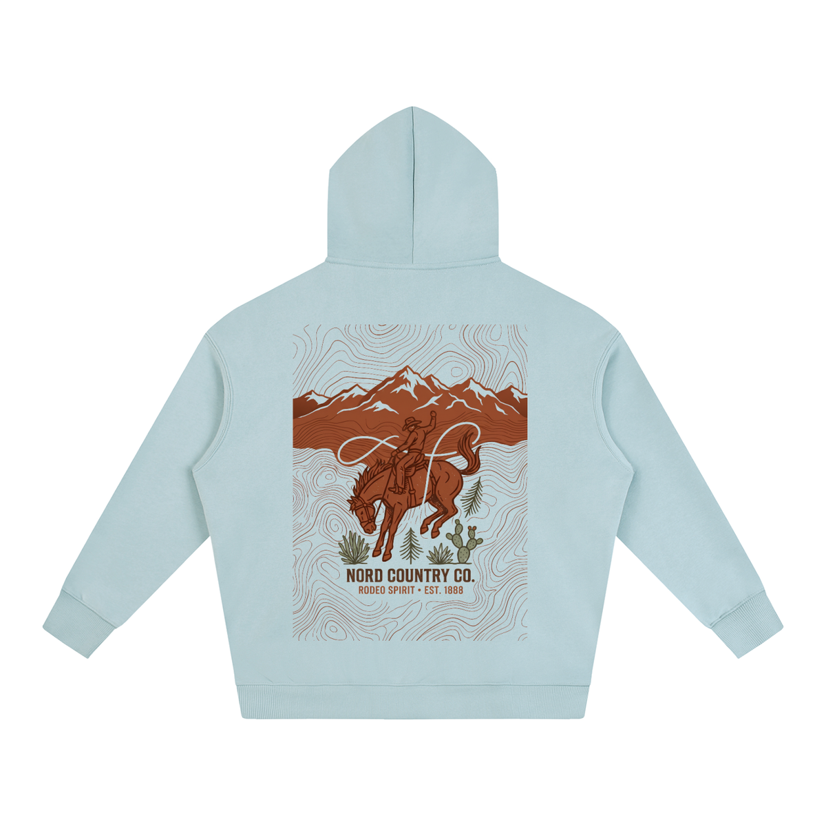 Oversized Hoodie — Nord Country Co. Logo