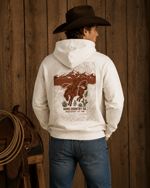 Coton Ouaté Oversize — Logo Nord Country Co.