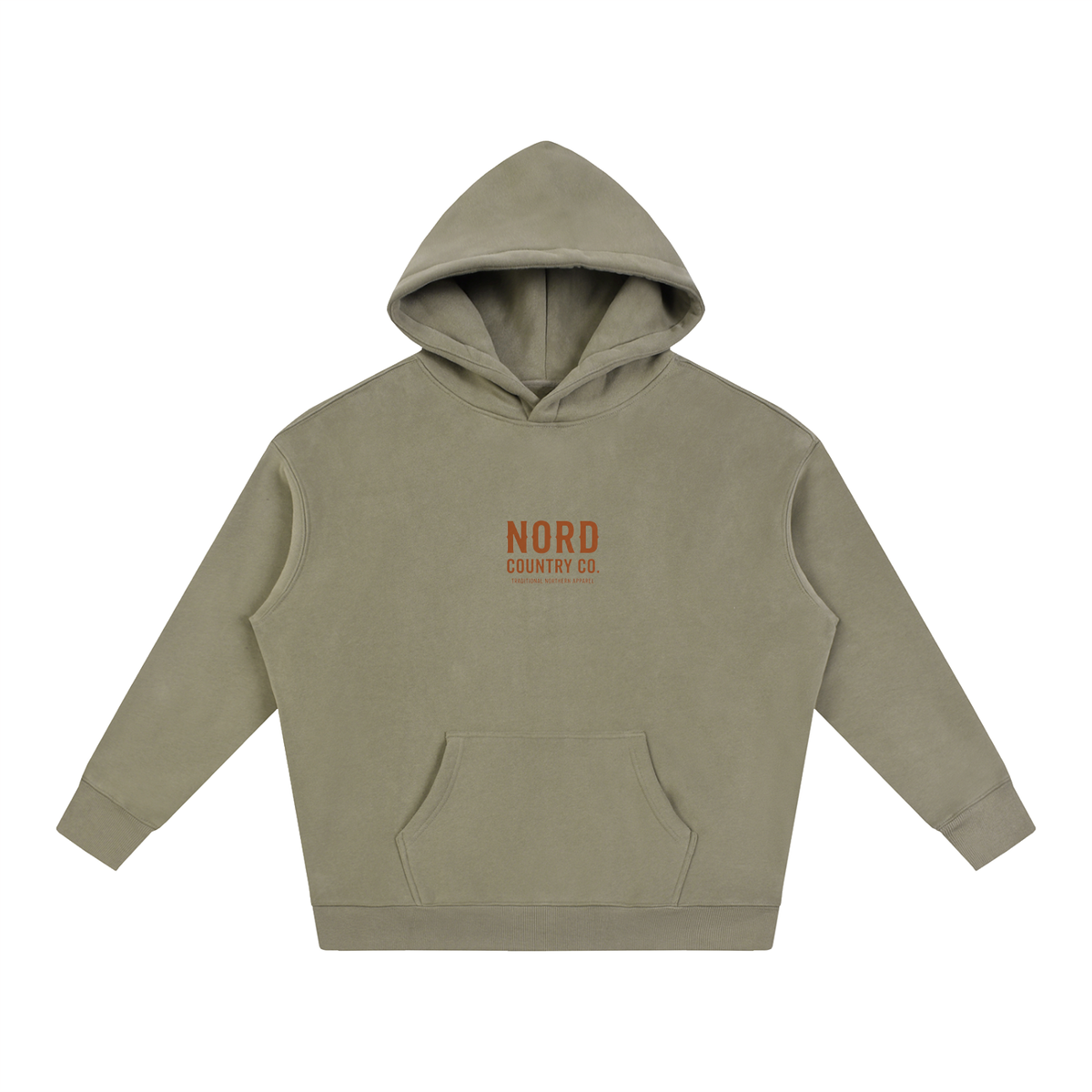 Coton Ouaté Oversize — Logo Nord Country Co.