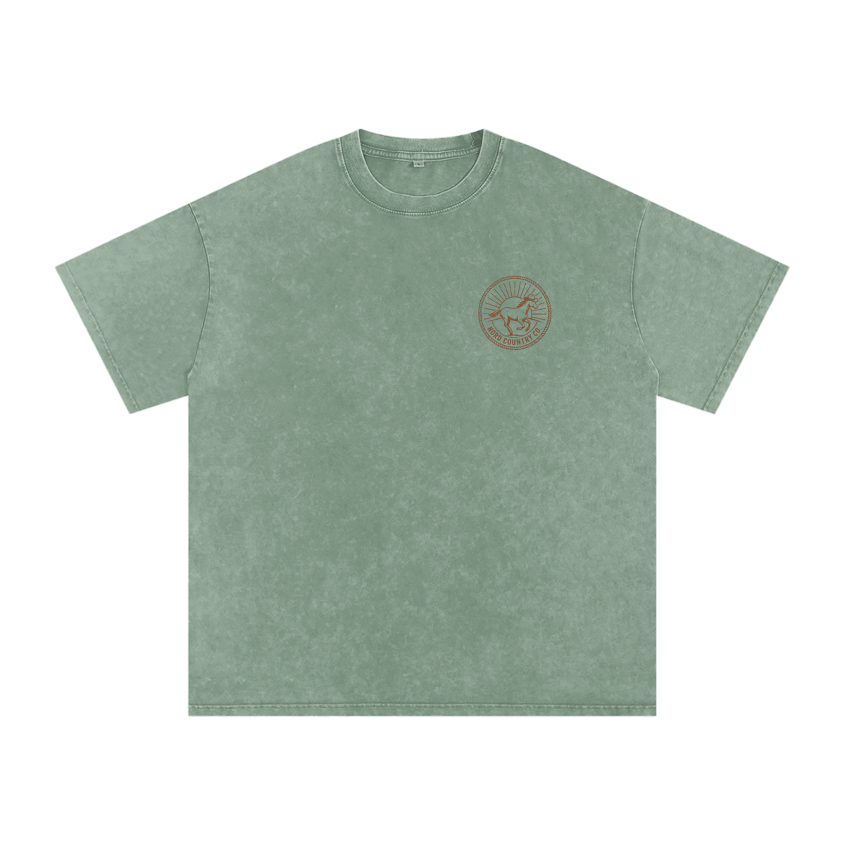 Oversized Tee — Small Nord Country Co. Logo