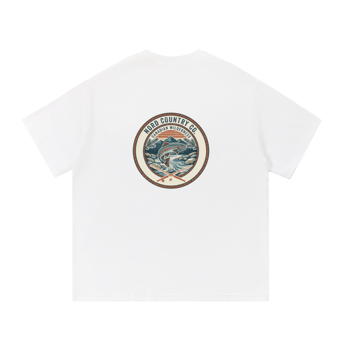 Essential Cotton T-Shirt - Fishing