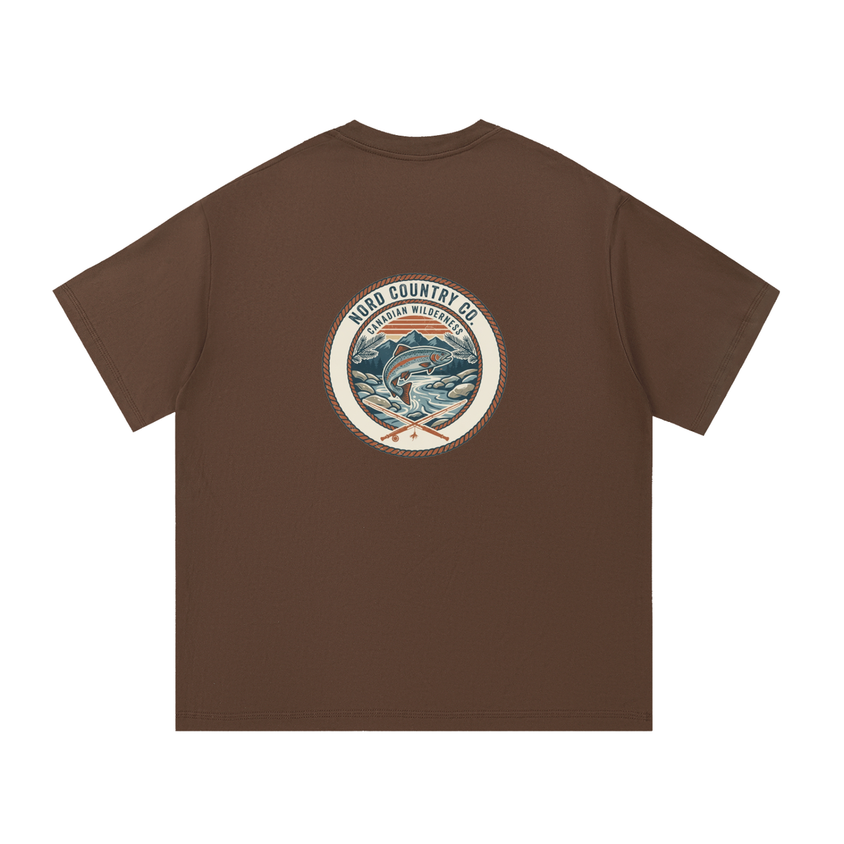 Essential Cotton T-Shirt - Fishing