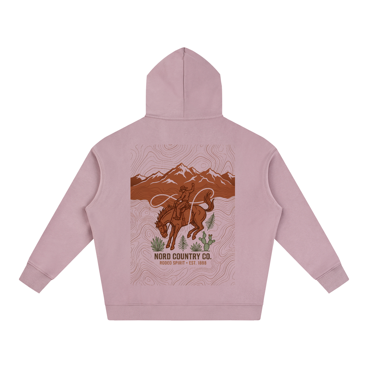 Oversized Hoodie — Nord Country Co. Logo